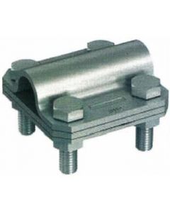 ΣΦΙΓΚΤΗΡΑΣ ΔΙΑΣΤΑΥΡΩΣΕΩΣ Inox ΑΓΩΓΟΥ <b>Φ16</b>/ΤΑΙΝΙΑΣ <b>30mm</b> 60x60x3mm 3 ΠΛΑΚΩΝ