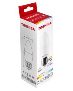 LED ΚΕΡΑΚΙ TOSHIBA  E27 <b>7.0W</b> <span style="color: #f83206;">3000K</span> 