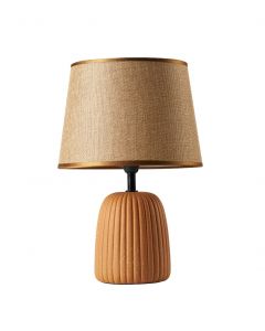 TLC 6029 ΠΟΡΤΑΤΙΦ ΚΕΡΑΜΙΚΟ ΒΑΣΗ ΜΕ ΓΡΑΜΜΩΣΕΙΣ ΑΜΠΑΖΟΥΡ ΚΑΦΕ ΑΝΟΙΧΤΟ 1ΧΕ27