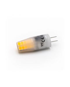 LED ΛΑΜΠΑ ΣΙΛΙΚΟΝΗΣ SMD G4 <b>3W</b> 12VAC/DC ΜΑΤ ΘΕΡΜΟ
