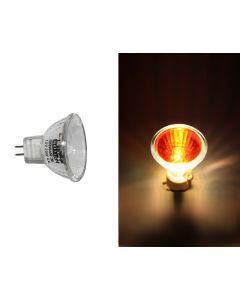 ΛΑΜΠΑ DICHROIC PAR11 12V <b>20W</b> 38° <span style="color: #ff0000;">ΚΟΚΚΙΝΗ</span> 