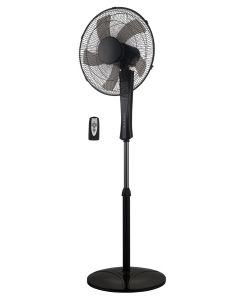 ΑΝΕΜΙΣΤΗΡΑΣ ΟΡΘΟΣΤ. Φ40cm 45W 5 ΠΤΕΡ.+ΤΗΛΕΧΕΙΡΙΣΤΗΡΙΟ ΜΑΥΡΟΣ