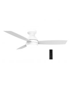 ΑΝΕΜΙΣΤΗΡΑΣ ΟΡΟΦΗΣ 25W Φ1,07m LED 22W ΜΕ ΤΗΛΕΧ/ΡΙΟ MDF ΛΕΥΚΟΣ