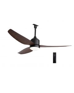 ΑΝΕΜΙΣΤΗΡΑΣ ΟΡΟΦ.IP44 30W Φ1,32m LED 22W ME ΤΗΛ/ΡΙΟ ABS ΠΤΕΡ.ΚΑΡΥΔΙΑ
