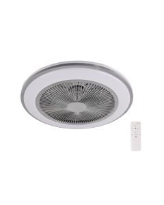 ΑΝΕΜΙΣΤΗΡΑΣ ΟΡΟΦ.UFO 20W 230V CCT LED 56W ΑΣΗΜΙ ΜΕ ΤΗΛ/ΡΙΟ