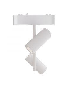LED ΣΠΟΤ ΡΑΓΑΣ ΜΙΝΙ <b>2X8W</b> 40VDC 15° <span style="color: #f83206;">3000K</span> ΛΕΥΚΟ