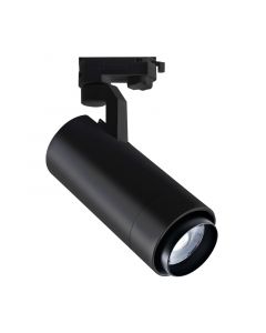 LED ΣΠΟΤ ΡΑΓΑΣ ΡΥΘΜΙΖΟΜΕΝΟ 20°-60° <b>10W</b> 230V <span style="color: #f83206;">3000K</span>  <b>ΜΑΥΡΟ</b>