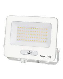 ΠΡΟΒΟΛΕΑΣ LED ΚΑΙ ΓΙΑ ΑΝΙΧΝΕΥΤΗ ΚΙΝΗΣ. <b>50W</b> 230V <span style="color: #f83206;">ΘΕΡΜΟ</span>  IP65 ΛΕΥΚΟΣ