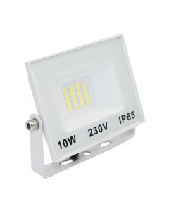 ΠΡΟΒΟΛΕΑΣ LED-SMD eco <b>10W</b> 230V <span style="color: #3366ff;">ΨΥΧΡΟ</span> IP65 ΛΕΥΚΟΣ