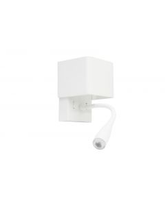 LED ΑΠΛΙΚΑ & ΣΠΟΤ ΤΟΙΧΟΥ TEΤΡΑΓΩΝΗ 9W <b>ΛΕΥΚΗ</b>