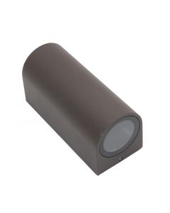 ΦΩΤΙΣΤΙΚΟ ΑΛΟΥΜΙΝΙΟΥ ΕΠΙΤΟΙΧΟ ΟΒΑΛ 2XGU10 <b>ΣΚΟΥΡΙΑ</b>