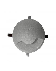 ΣΤΡΟΓΓΥΛΟ ΠΛΑΙΣΙΟ ΑΛΟΥΜΙΝΙΟΥ 1 ΘΥΡΑΣ ΓΙΑ <b>(9503-1W)&(9503-11LED) <span style="color: #808080;">ΓΚΡΙ</span></b>