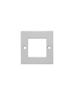 ΠΛΑΙΣΙΟ ΤΕΤΡΑΓΩΝΟ ΣΚΕΤΟ ΓΙΑ ΦΩΤΙΣΤΙΚΟ 9621 9LED <b>ΛΕΥΚΟ</b>