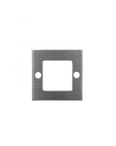 ΠΛΑΙΣΙΟ ΤΕΤΡΑΓΩΝΟ ΣΚΕΤΟ ΓΙΑ ΦΩΤΙΣΤΙΚΟ 9621 9LED <b>INOX</b>