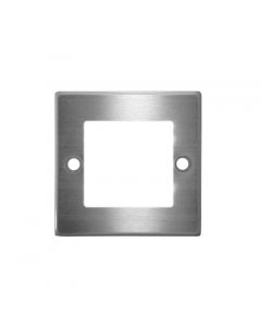 ΠΛΑΙΣΙΟ ΤΕΤΡΑΓΩΝΟ ΣΚΕΤΟ ΓΙΑ ΦΩΤΙΣΤΙΚΟ 9632-1 16LED <b>INOX</b>