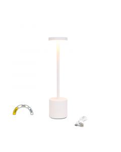 LED ΠΟΡΤΑΤΙΦ ΕΠΑΝΑΦΟΡΤΙΖΟΜΕΝΟ 3W CCT DIMMABLE <b>ΛΕΥΚΟ</b>