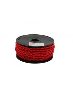 ΚΑΛΩΔΙΟ ΚΟΡΔΟΝΙ ΣΤΡΙΦΤΟ ΔΙΑΚΟΣΜΗΤΙΚΟ 2x0.50mm² 30M <span style="color: #ff0000;">ΚΟΚΚΙΝΟ</span>