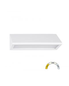 LED ΦΩΤΙΣΤΙΚΟ PC ΕΠΙΤΟΙΧΟ ΤΡΙΓΩΝΟ <b>8W</b> CCT IP65 <b>ΛΕΥΚΟ</b>