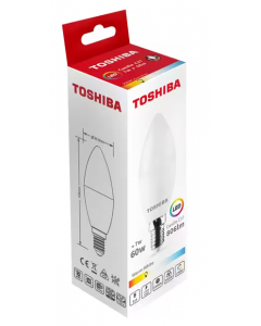 LED ΚΕΡΑΚΙ TOSHIBA  E14 <b>7.0W 4000K</b> 