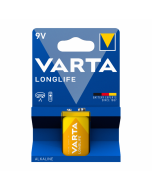 ΜΠΑΤΑΡΙΑ VARTA 4122 ΑΛΚΑΛΙΚΗ <b>BLISTER : 1 ΤΕΜΑΧΙΟ LONGLIFE 9V</b>
