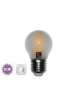 LED COG ΣΦΑΙΡΙΚΟ ΜΑΤ <b>Ε27 4W</b> 230V ΝΤΙΜΑΡIZOMENO <span style="color: #f83206;">ΘΕΡΜΟ</span> 