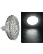 LED SMD ΑΛΟΥΜΙΝΙΟ ΑΣΗΜΙ AR111 GU10 <strong>12W</strong> 230VAC <strong>36° ΛΕΥΚΟ</strong> 
